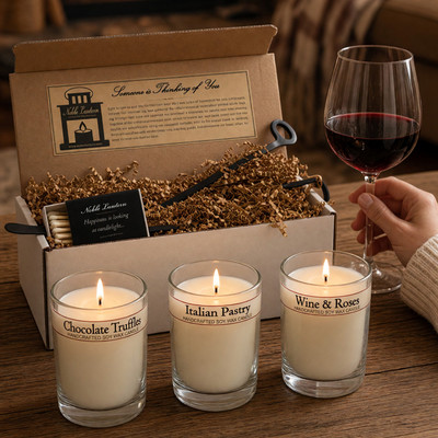 Decadent Celebration Candles Gift Box
