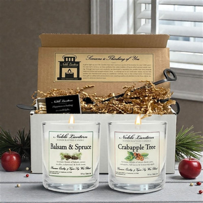 Berry Festive Aromas Candle Gift Box