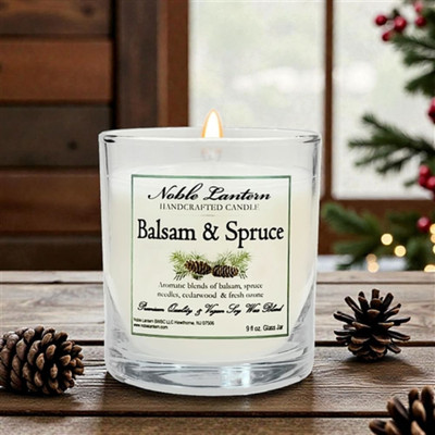 Balsam & Spruce Soy Wax Candle