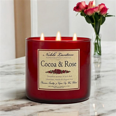 Cocoa & Rose Soy Wax Candle