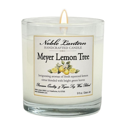 Meyer Lemon Tree Soy Wax Candle
