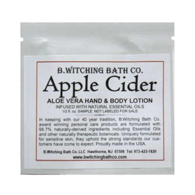 Apple Cider - Lotion Sample Pack $50+