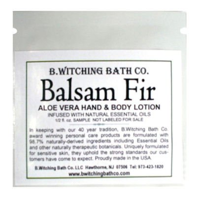 Balsam Fir - Lotion Sample Pack $50+