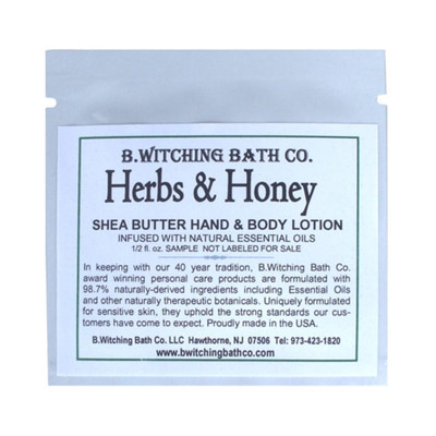 Herbs & Honey - Lotion Sample Pack $50+