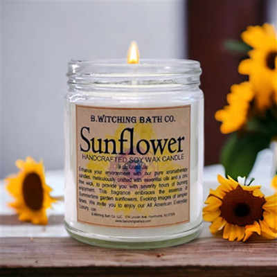 Sunflower Handcrafted Soy Wax Candle