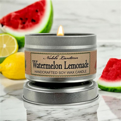 Watermelon Lemonade Tin Candle