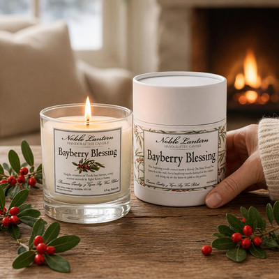 Bayberry Blessing Candle
