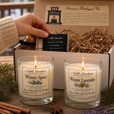 Cozy Comfort Candle Gift Box