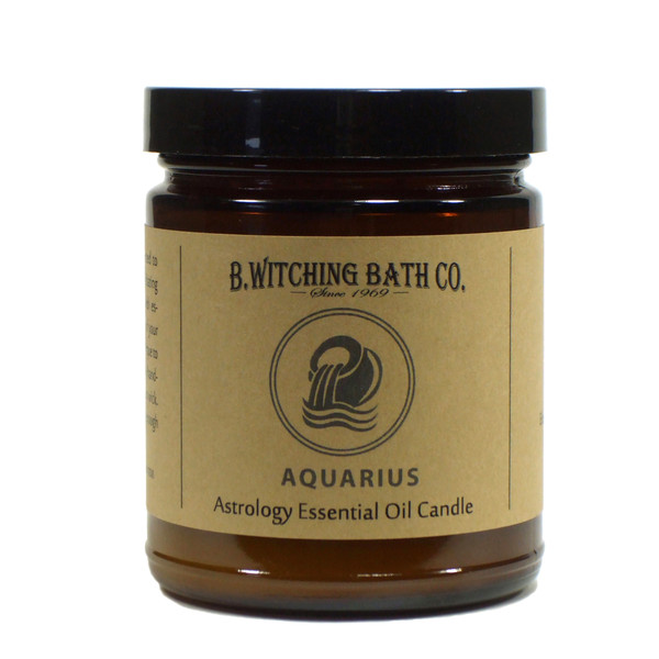 Aquarius Astrology Candle