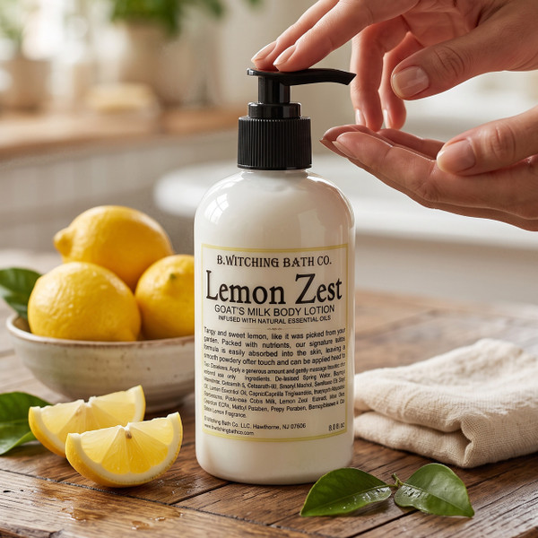 Lemon Zest Goat's Milk Lotion