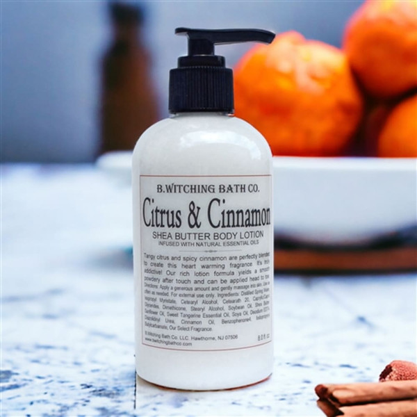 Citrus & Cinnamon Shea Butter Lotion