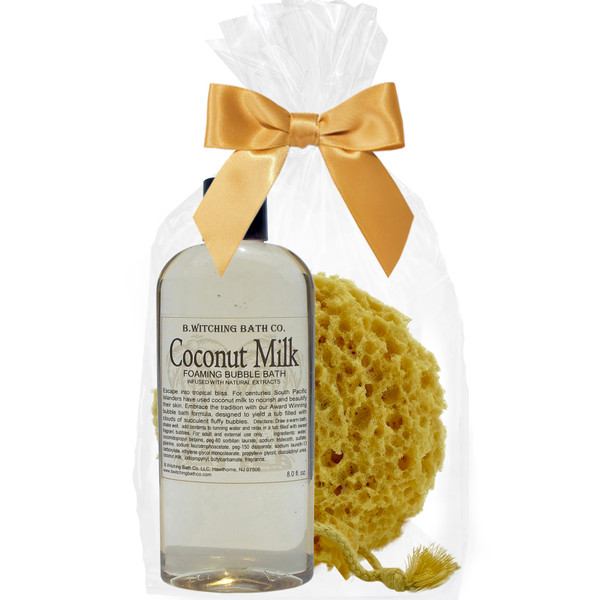 Coconut Milk Bubble Bath Gift Set
