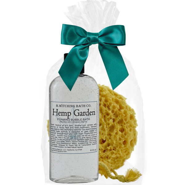 Hemp Garden Bubble Bath Gift Set