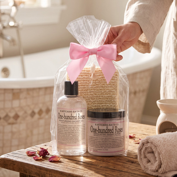 One-hundred Roses Wellness Gift Set