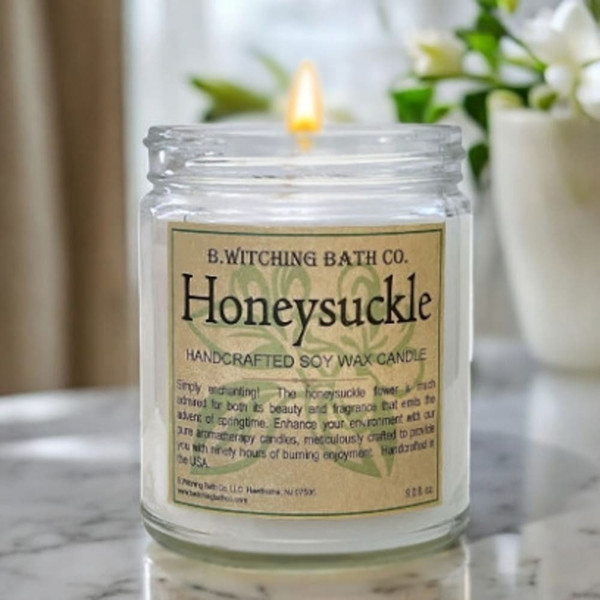 Honeysuckle Handcrafted Soy Wax Candle