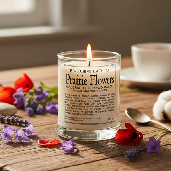 Prairie Flowers Apothecary Candle