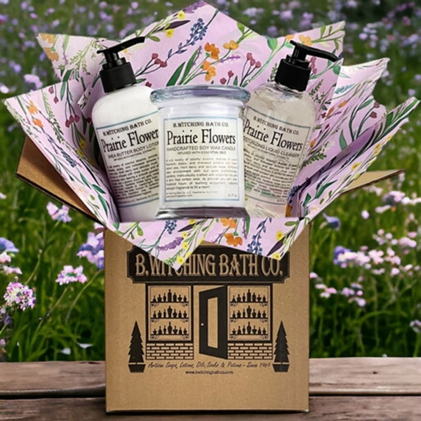 Prairie Flowers Apothecary Box