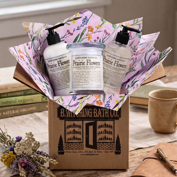Prairie Flowers Apothecary Box