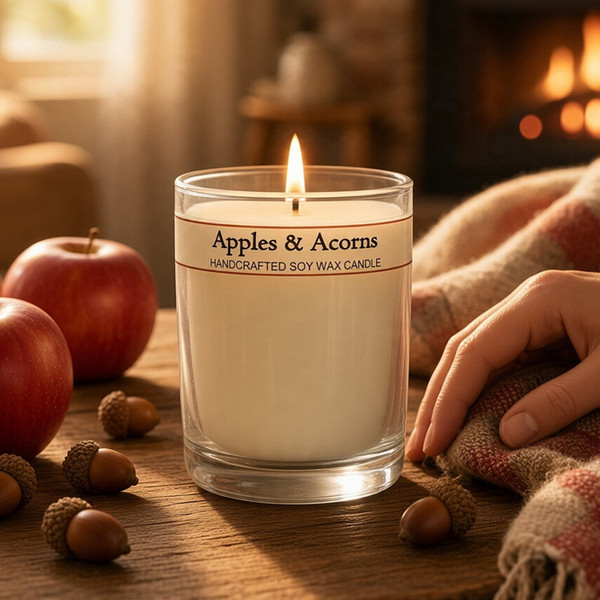 Apples & Acorns - Noble Lantern Candle