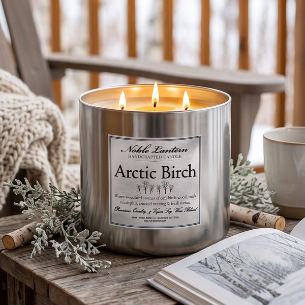 Arctic Birch Soy Wax Candle