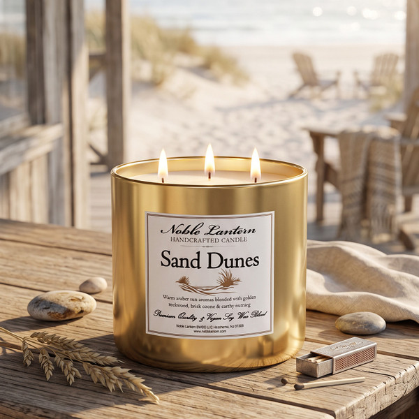 Sand Dunes Soy Wax Candle