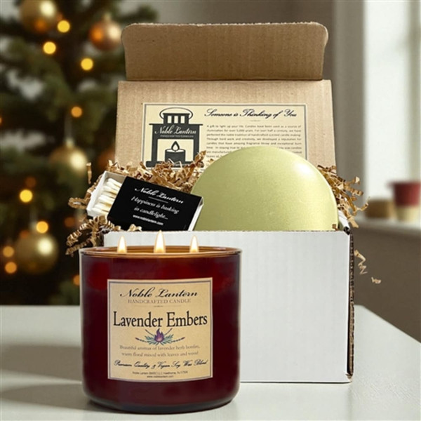 Lavender Embers Cande Gift Box