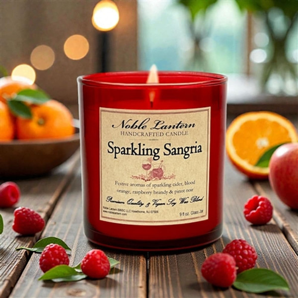 Sparkling Sangria Soy Wax Candle