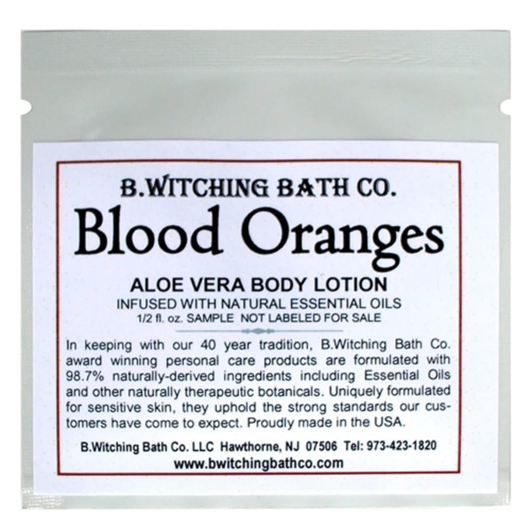 Blood Oranges - Lotion Sample Pack $50+