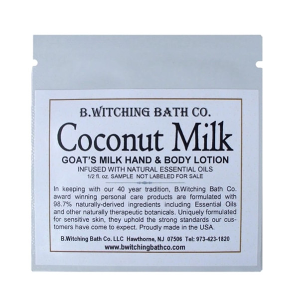 Coconut Milk - Lotion Sample Pack $50+