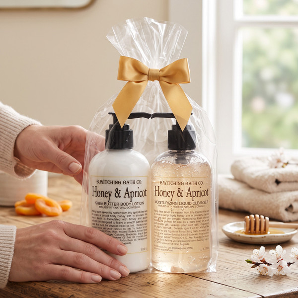 Honey & Apricot Gift Duo