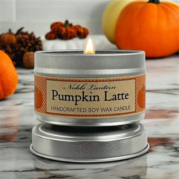 Pumpkin Latte Tin Candle