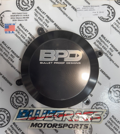 BULLET PROOF DESIGNS CLUTCH COVER