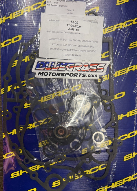 SHERCO 5109 BOTTOM END GASKET KIT