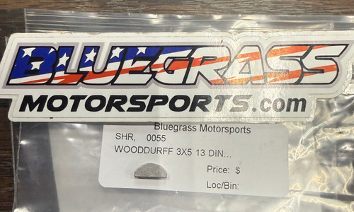 SHERCO 0055 WOODRUFF KEY