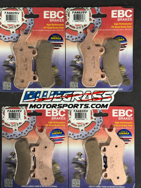 CANAM X3 BRAKE PADS EBC SEVERE DUTY