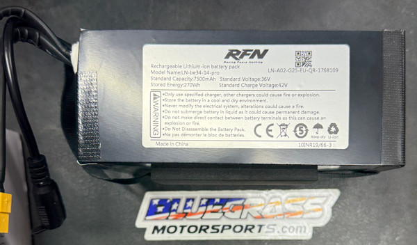 RFN WARRIOR SX-E500 BATTERY 315013206001
