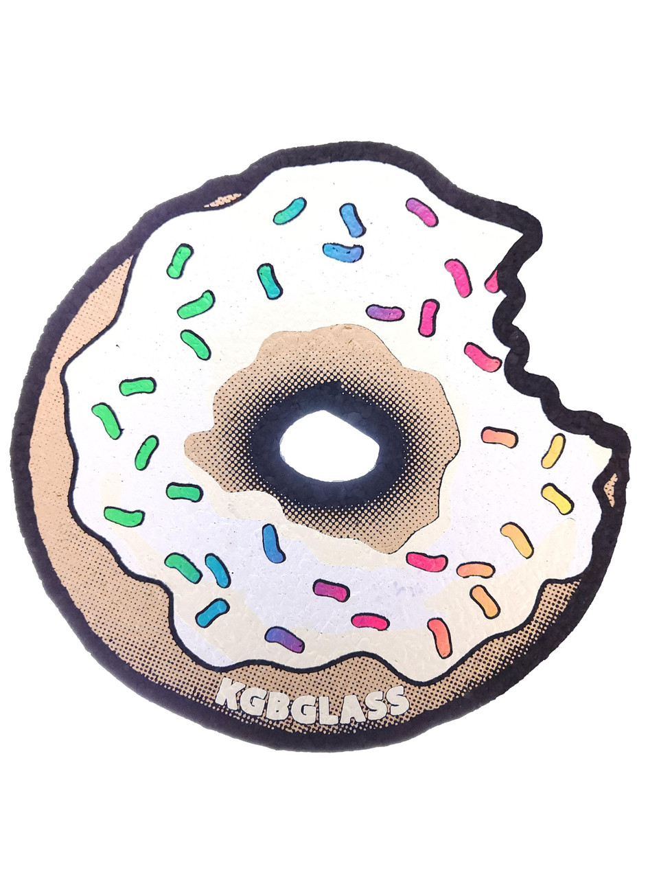 MOODMATS Artist Series Bong Pad & Dab Rig Coaster KGB Glass