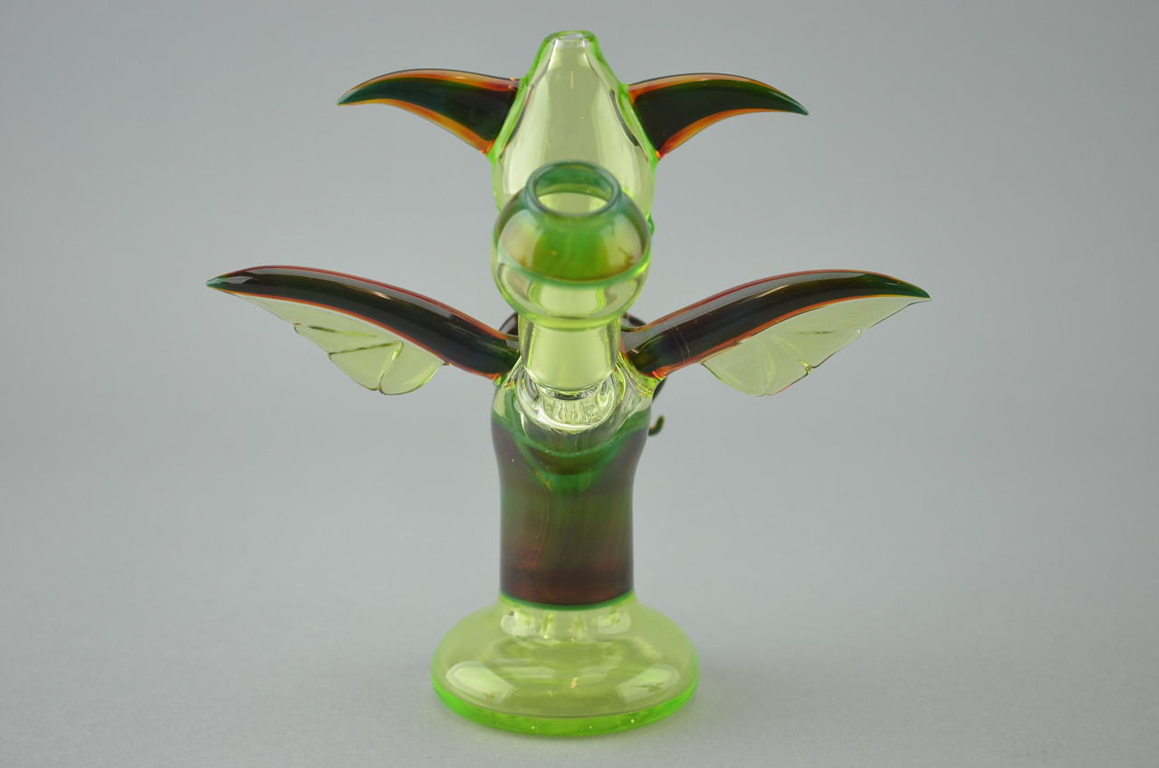 BURTONI - Cthulhu Mini Tube Vapor Rig w/ Fixed 14mm 2-hole Diffy