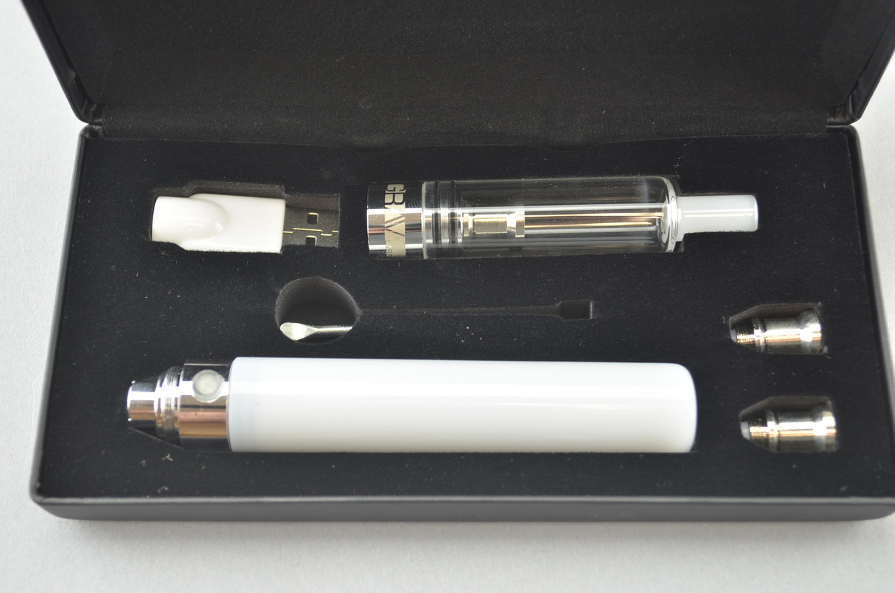 GRAV LABS - Boro (Glass) Vape Pen Set (Includes 3 Coils) - White - The Dab  Lab