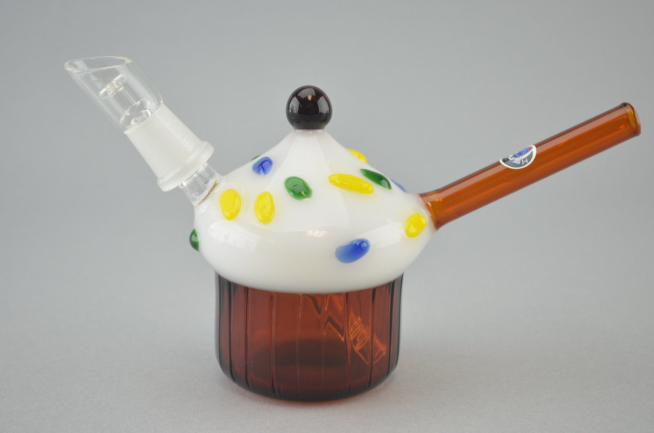 CRUSH - Cupcake Dab Rig w/ 14mm Dome & Glass Nail - #1 - The Dab Lab