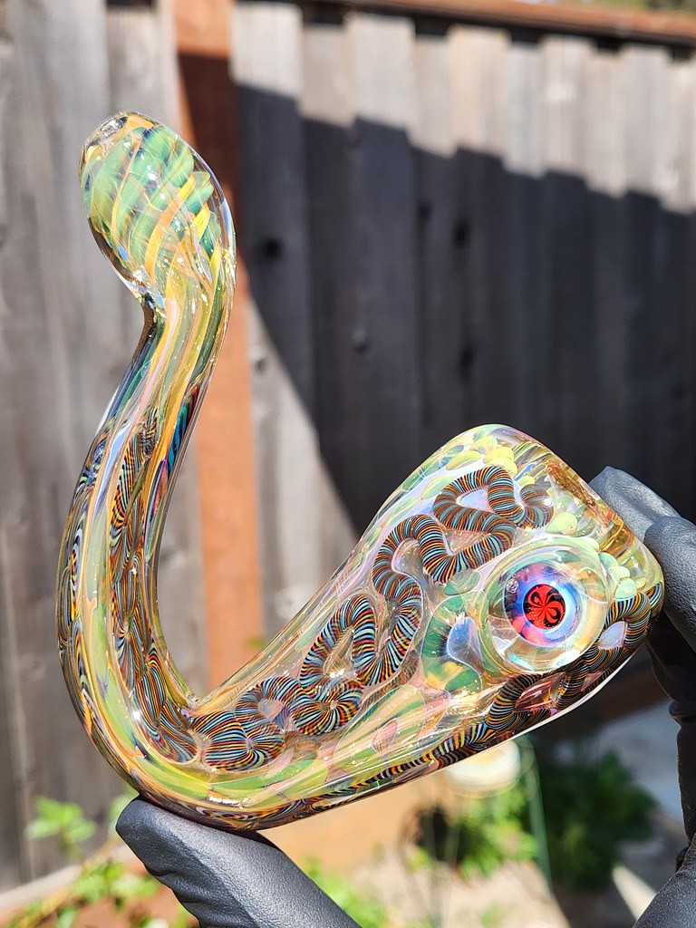 MICHAEL CROUCH - Fully Worked Inside Out Dry Sherlock Pipe - #1