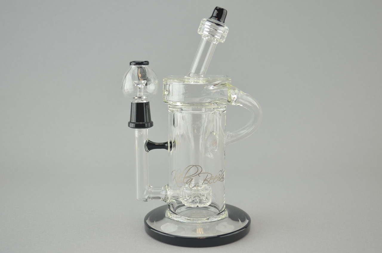 KILLA BEE - Mini Circ Incycler Vapor Rig - Black - The Dab Lab