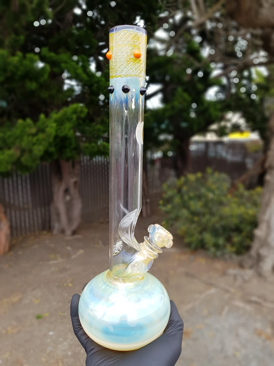 JEROME BAKER DESIGNS - 38mm Tall "Old School JBD" Water Pipe - #2 - The Dab  Lab