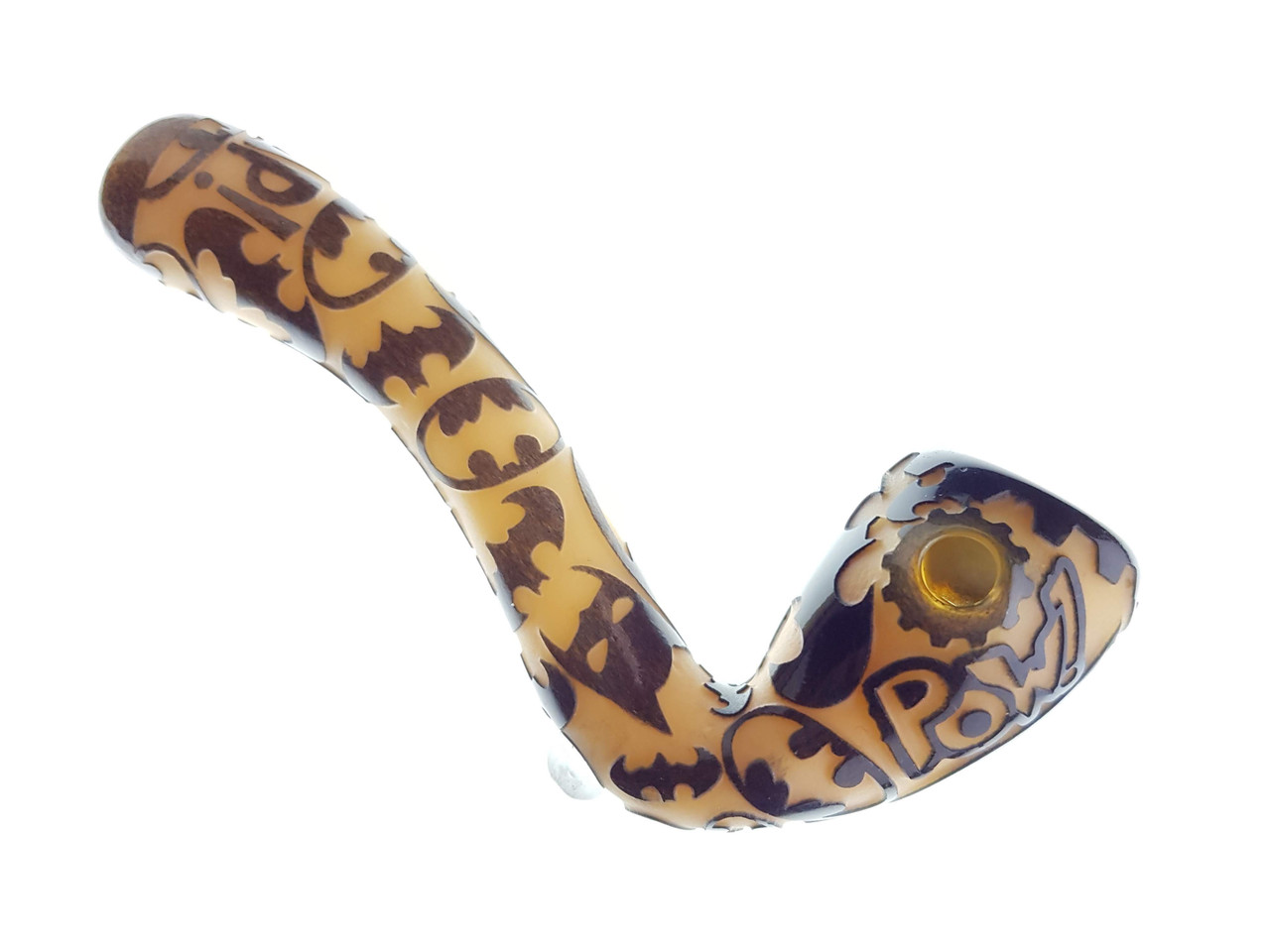THINKBORO - Glass Sherlock Pipe w/ 3D Design - Batman - The Dab Lab