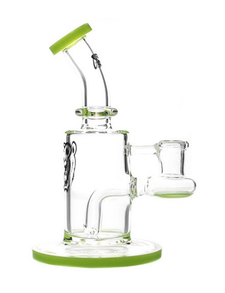 GREEN BEAR - Mini Dab Rig w/ 14mm Female Joint & Slide (Pick a Color ...