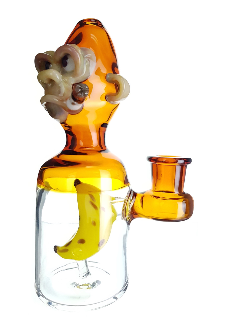 Chimplab Rig THE GLASS FISH - Tokin Chimp Dab Rig w/ 14mm Female Joint & Carb Cap ...