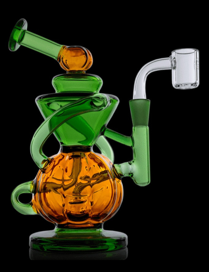 MJ ARSENAL - Goblin Mini Recycler Rig w/ Mini Quartz Banger