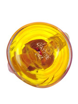 GLASSHOLE - Mushroom Tripper Dab Rig w/ 10mm Female Joint - Dragon's Blood / NS Yellow