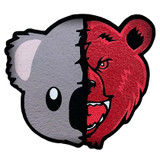 MOODMATS - Bong Pad & Dab Rig Coaster - Bear Quartz x Koala Puffs