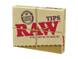 RAW - Natural Pre-Rolled Tips (Pack of 21)